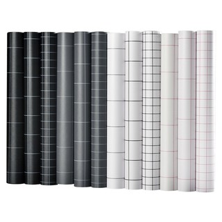 Giấy Dán Tường 45cm Rộng x 1m Dài Ô Vuông Kẻ MM010