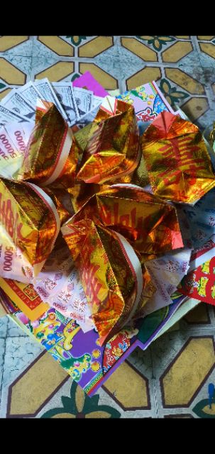 5 THỎI VÀNG GIẤY PHÚC XIN LỘC