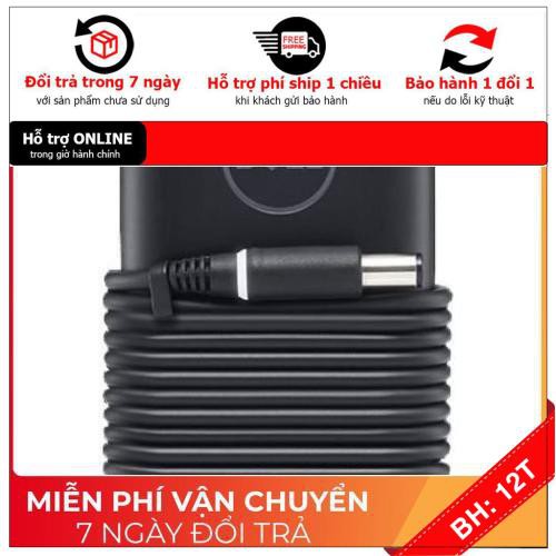 [BH12TH] ⚡️[Sạc zin] Sạc Laptop Dell 19.5V - 3.34A - 65W Ovan chân to - zin bóc máy ZIN