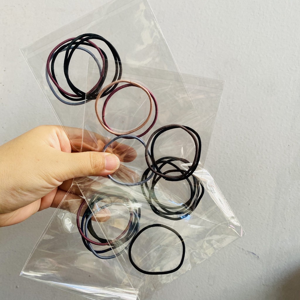 DÂY BUỘC TÓC NỮ - SET 5 DÂY MÀU NGẪU NHIÊN