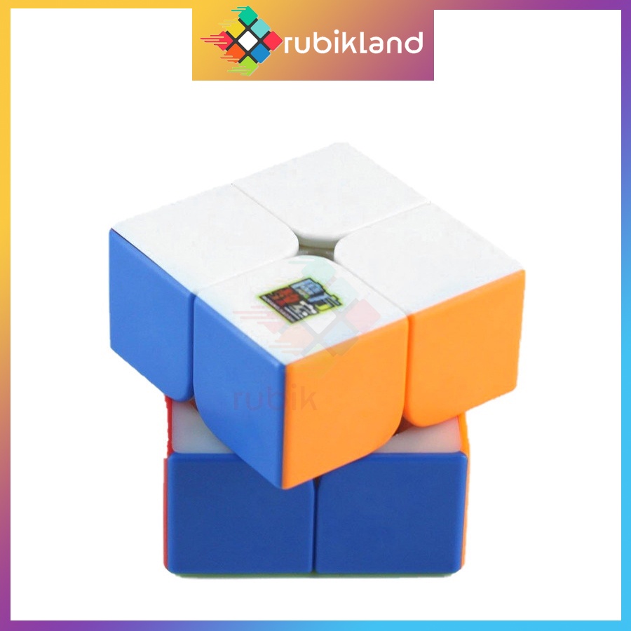 Rubik 2x2 MoYu MeiLong 2x2x2 Stickerless Rubic 2 Tầng Đồ Chơi Trí Tuệ