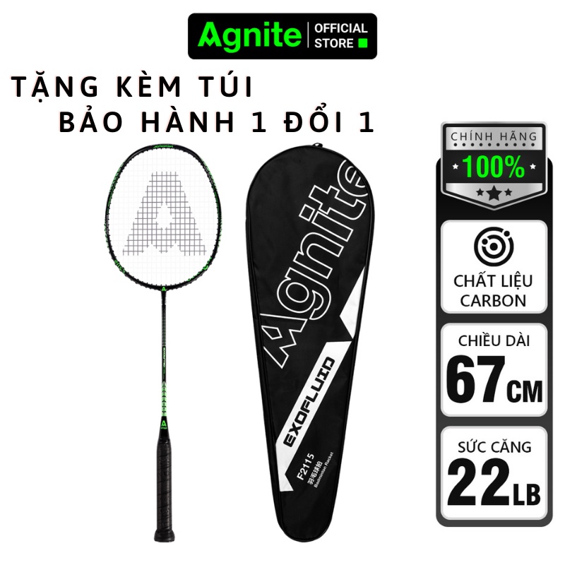 Vợt cầu lông Agnite chính hãng 4U carbon công thủ toàn diện siêu nhẹ - 1 Chiếc - F2115