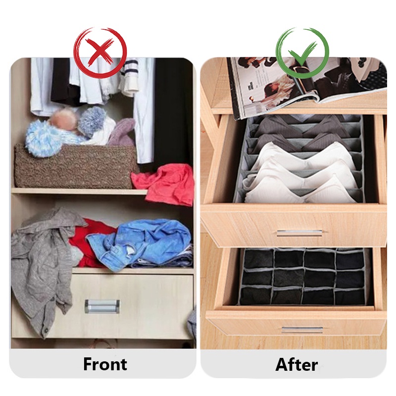 Hộp Vải Không Dệt Đựng Quần Áo Tiện Dụng