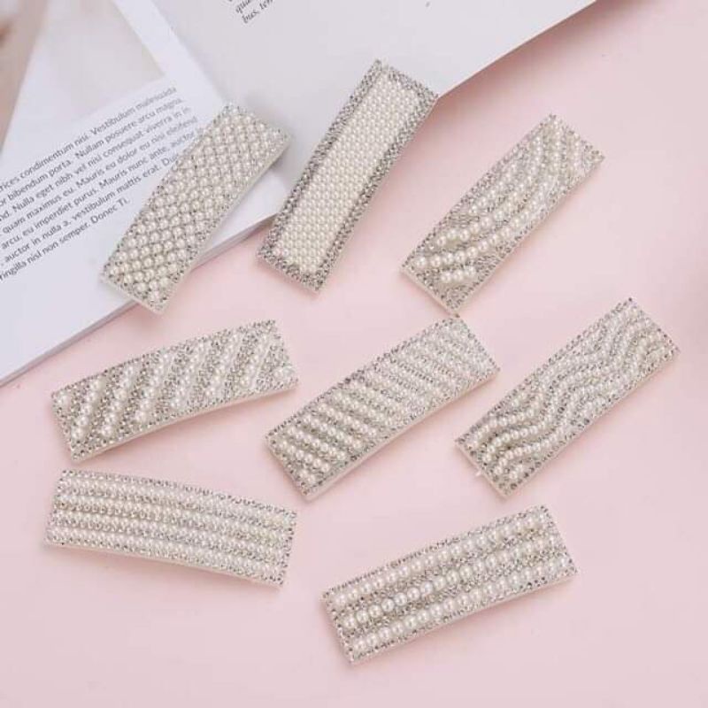 Kẹp tóc siêu xinh đính hạt