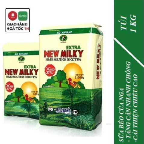 Sữa béo Nga New Milky Extra 1kg [CHÍNH HÃNG 100%] Tăng cân lành mạnhSản phẩm dinh dưỡng tốt cho sức khỏe gia đình