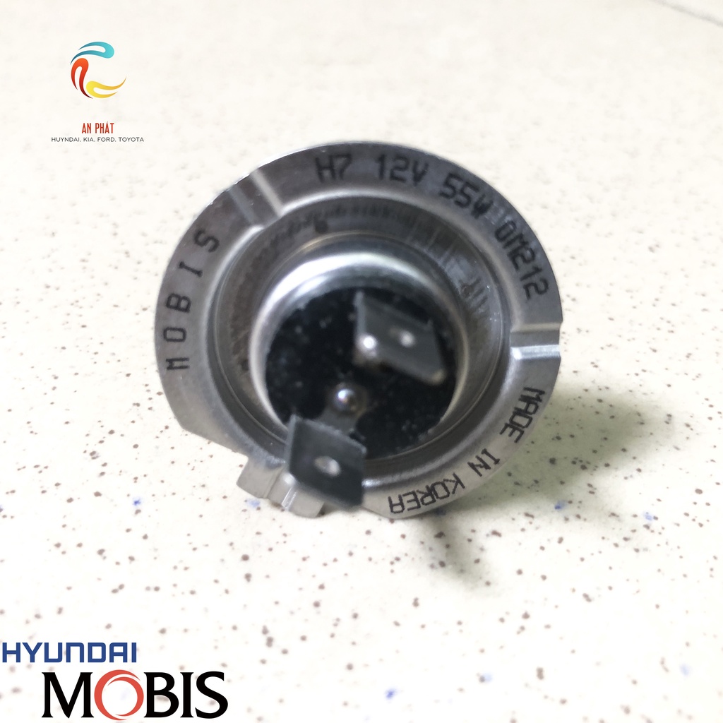 Bóng đèn halogen H7 MOBIS  lắp cho đèn gầm xe Hyundai Kia Toyota