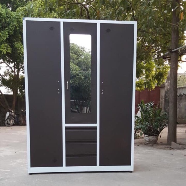 Tủ quần áo sắt sơn tĩnh điện Hưng Việt TQA3CC