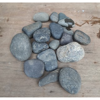 Sỏi cuội đen tự nhiên trang trí bể cá, sân vườn, 1kg