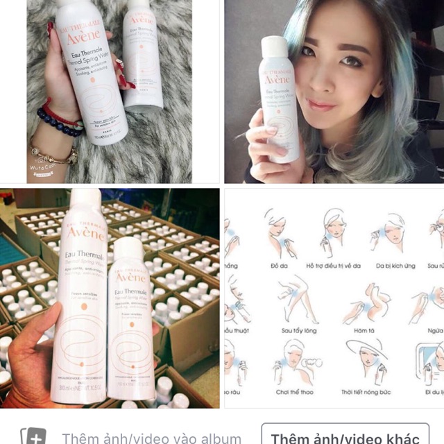 Xịt khoáng avene