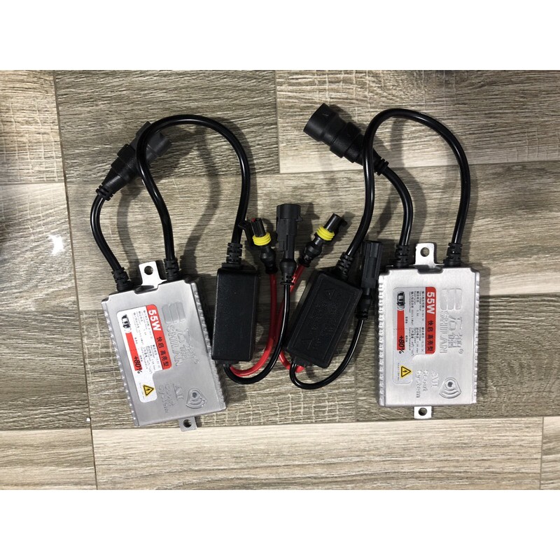 Combo 3 bộ bóng đèn + ballast xenon H11 55w 5500k SHILAN