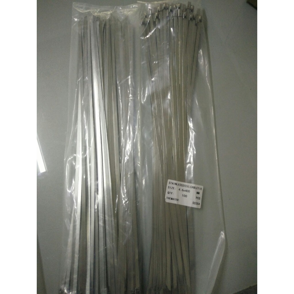 Dây rút inox 4.6x400 (100 sợi)