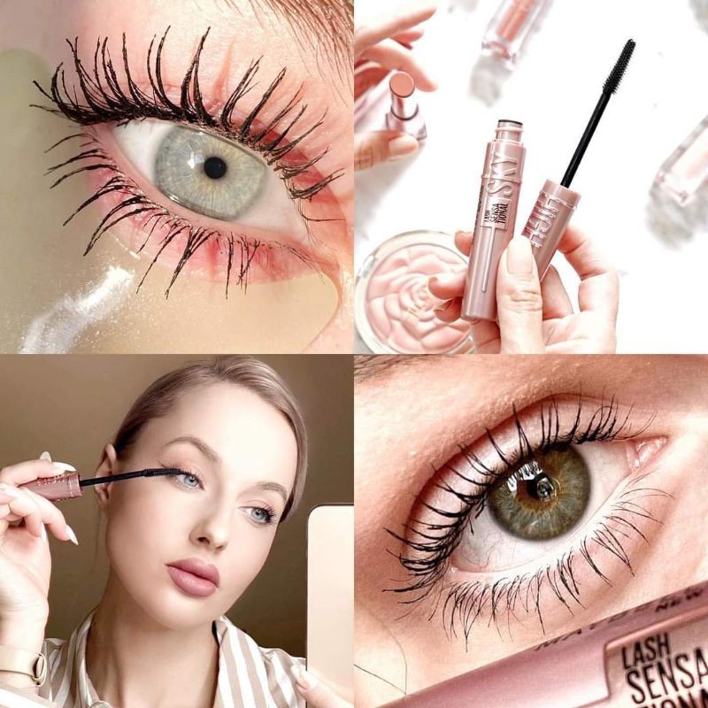 [Sẵn] Mascara chuốt mi Maybelline Lash Sensational Sky High chống nước giúp dài mi và dày mi HOT TIKTOK