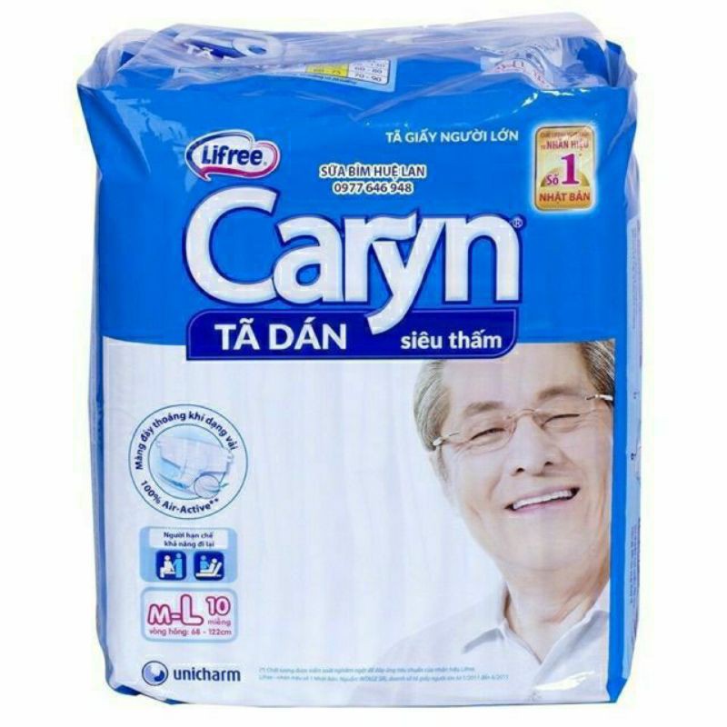 CARYN tã dán người lớn siêu thấm