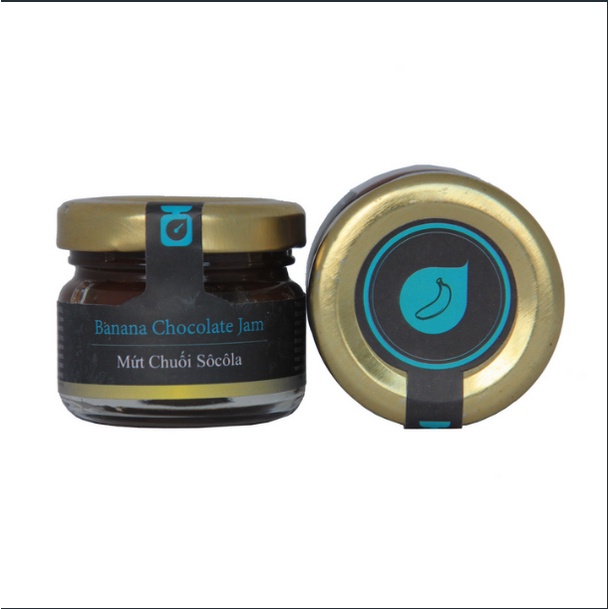 Mứt Chuối - Chocolate 30g phết bánh mì, sandwich, bánh gạo lứt, sinh tố, làm nhân bánh