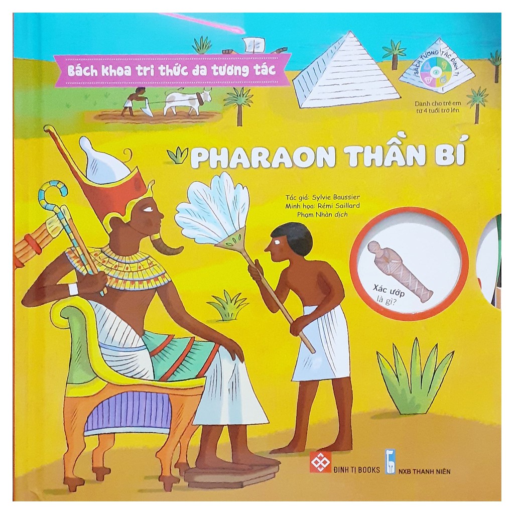 Sách - Bách khoa tri thức đa tương tác-Pharaon thần bí