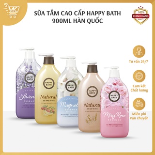 Sữa tắm happy bath hàng chuẩn hàn quốc 900g - vk market