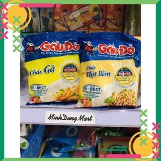 Cháo gấu đỏ vị gà/thịt bằm gói 50g