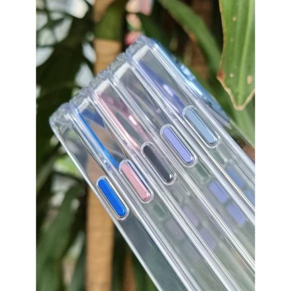 [ Chính hãng 13 |  13 Pro | 13 Pro Max - Ốp Iphone X&amp;M Crystal dẻo silicon bảo vệ camera si màu lưng trong chống sốc