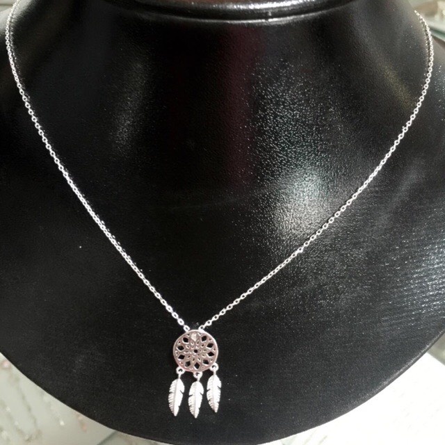 Dây chuyền nữ bạc thật mẫu dream catcher - Kho sỉ bạc Nhất Linh