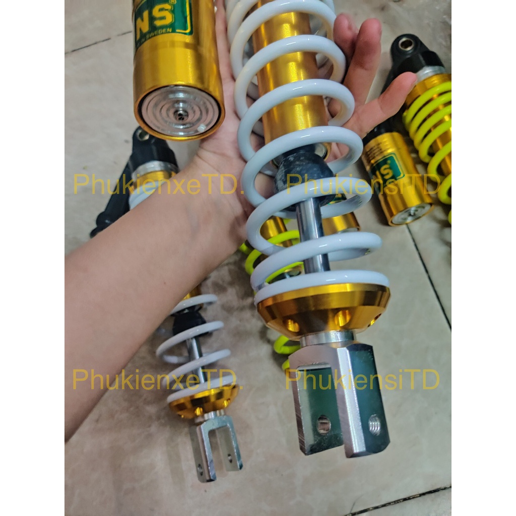 Phuộc sau OHLINS bình dầu lắp AIRBLADE NOUVO4 PCX IMPULSE SHARK FELIZ ...