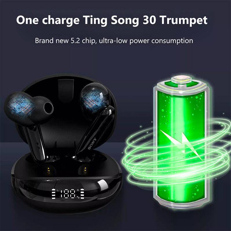 Tai Nghe Bluetooth 5.0 Nhét Tai Không Dây S28 TWS Kèm Hộp Sạc