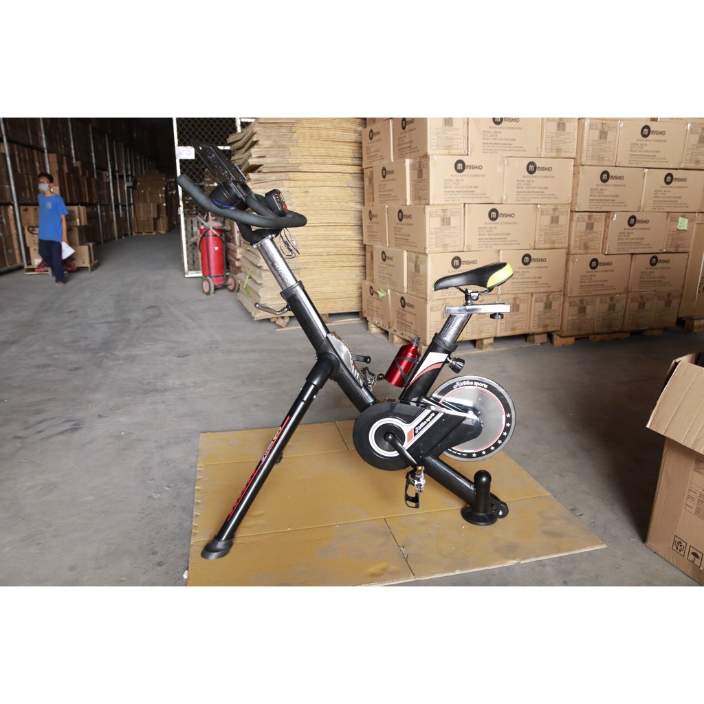 Xe Đạp Tập Thể Dục Đa Năng Tại Nhà Air Bike MK124 + Tặng Máy Massage Xung Điện