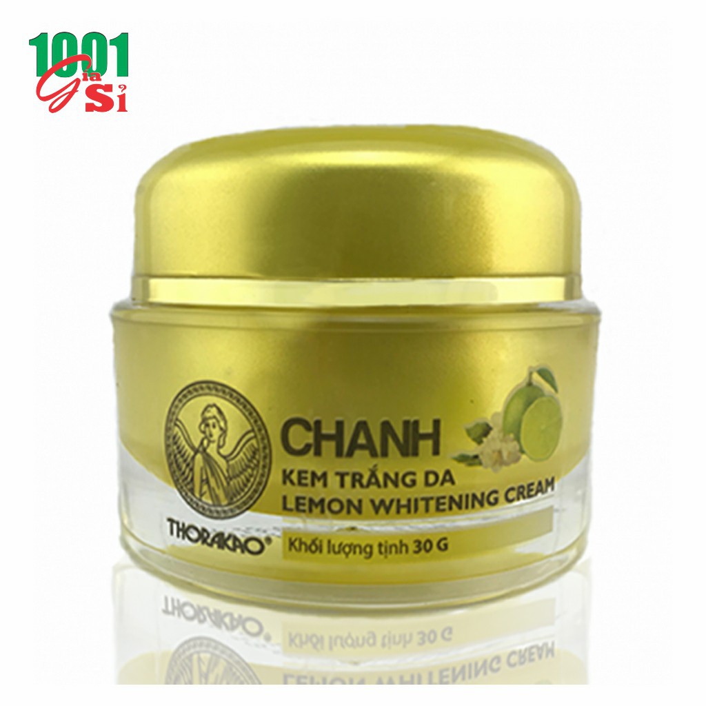 Kem Trắng Da Chanh (VITAMIN C) 30g Thorakao giúp trắng da an toàn tự nhiên