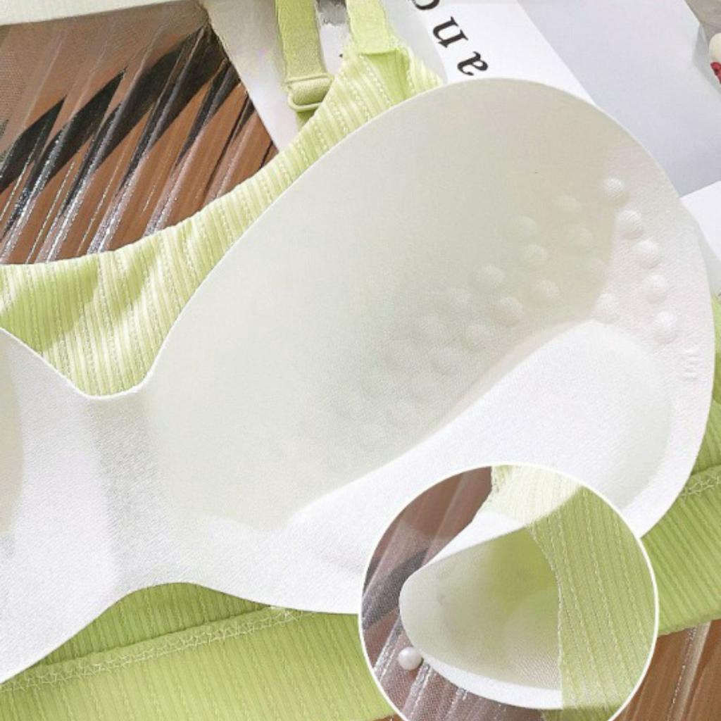 Áo bra nữ - Croptop nữ thể thao 2 dây co dãn mút mỏng thông hơi ôm dáng mềm mịn Bellar B3813
