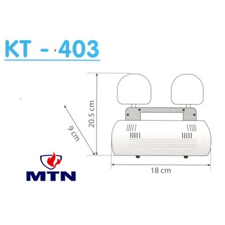 Đèn sạc LED chiếu sáng khẩn cấp KENTOM KT403 - Đèn mắt ếch ( Bảo Hành 24 Tháng ) Hàng chính hãng
