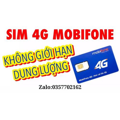 Sim 4G MobiFone BL5GT 50K/1 Tháng 1000 Gb  Hỗ Trợ Nghe Gọi