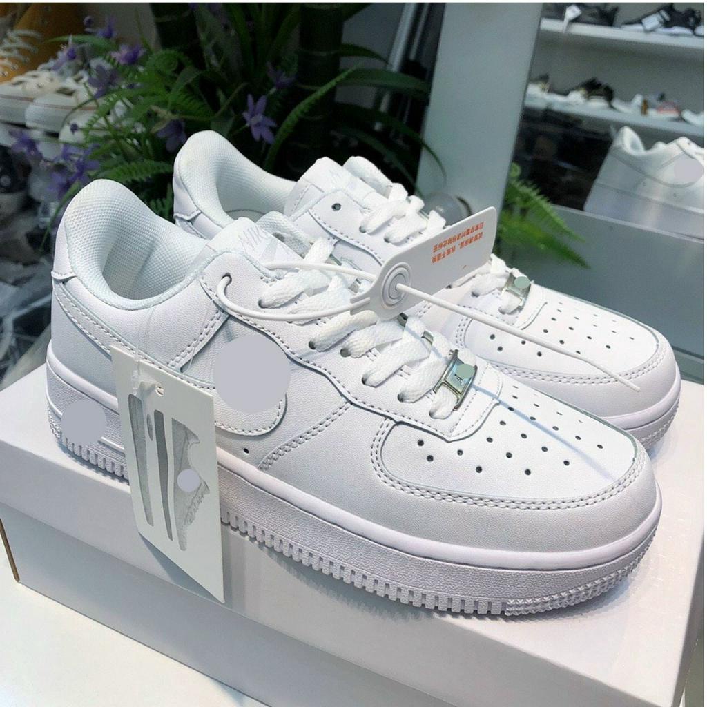 Giày Sneaker Nam Nữ Trắng hàng cao cấp nhập khẩu giá rẻ - Giày thể thao Sami Sneaker êm ái dễ phối đồ - A11