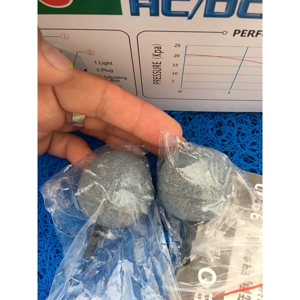 Sủi tích điện JEBO 9970 2 VÒI dùng cho hồ cá phòng khi mất điện.