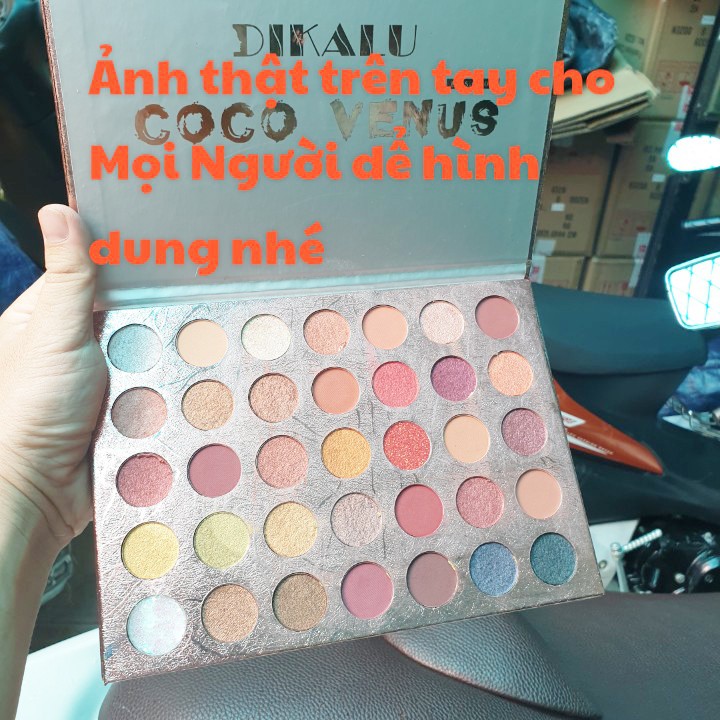 Bảng phấn mắt Dikalu Coco Venus 35 ô hàng cao cấp Chính hãng nội địa Trung | BigBuy360 - bigbuy360.vn