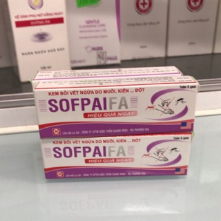 Sofpai fa kem bôi muỗi đốt, côn trùng đốt