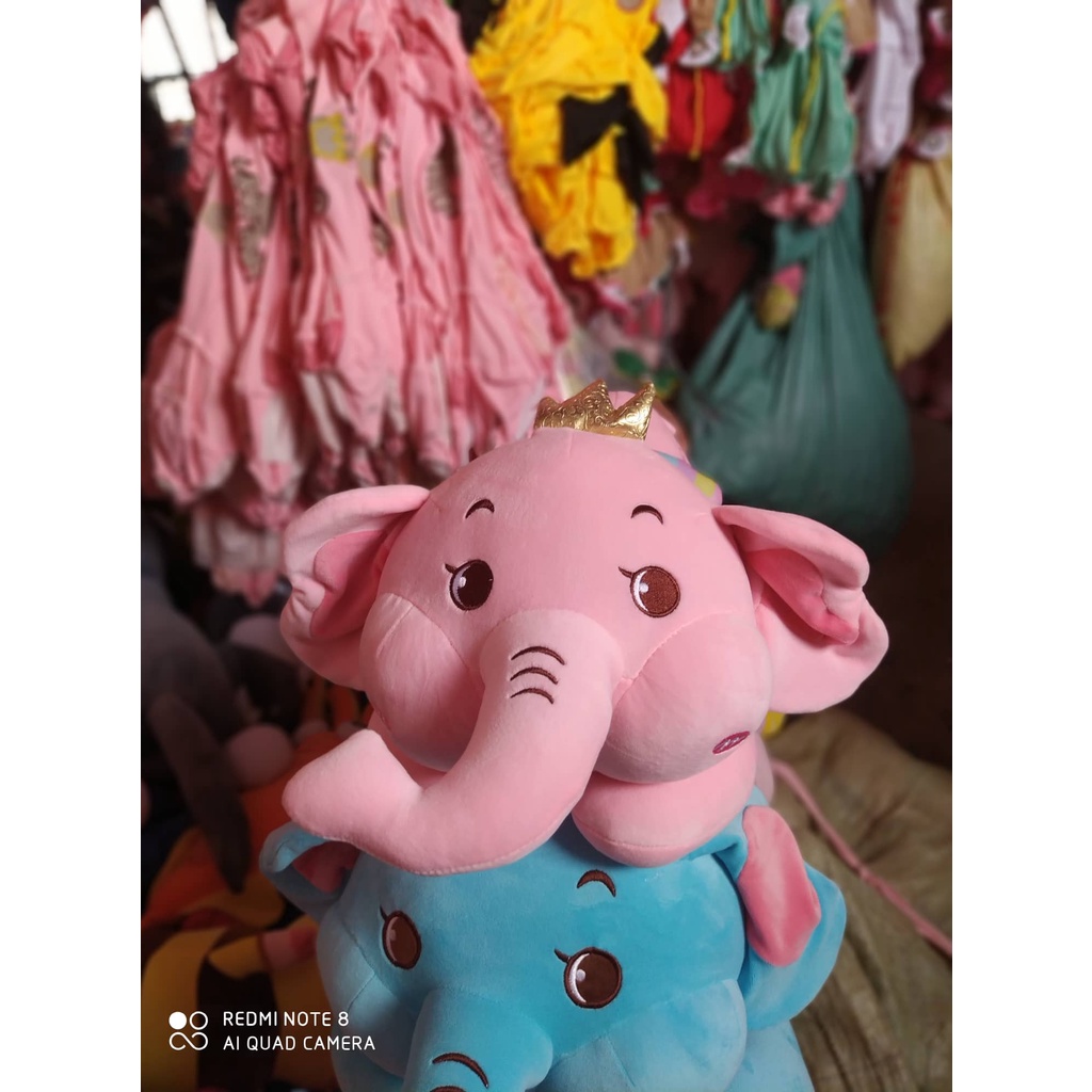 Voi Vương Miện Angel Siêu Cute Gấu Bông