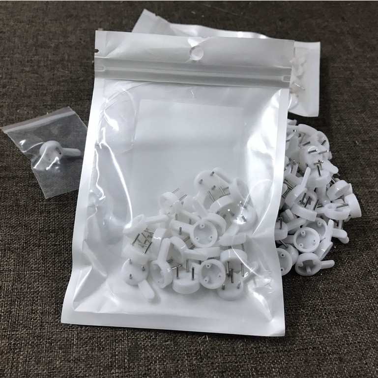Combo 100 đinh 3 chân khung ảnh đóng tường treo tranh đồ gia đình , khung ảnh không khoan tường chắc chắn, tiện lợi. | BigBuy360 - bigbuy360.vn