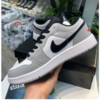 Giày sneakers xám thấp cổ - giày jd xám cổ thấp s23