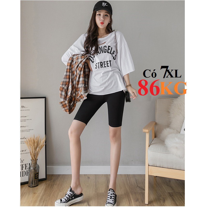 QUẦN ĐÙI LEGGING THỜI TRANG CÓ Size Lớn 3XL 4XL 5XL 6XL 7XL TỚI 86KG