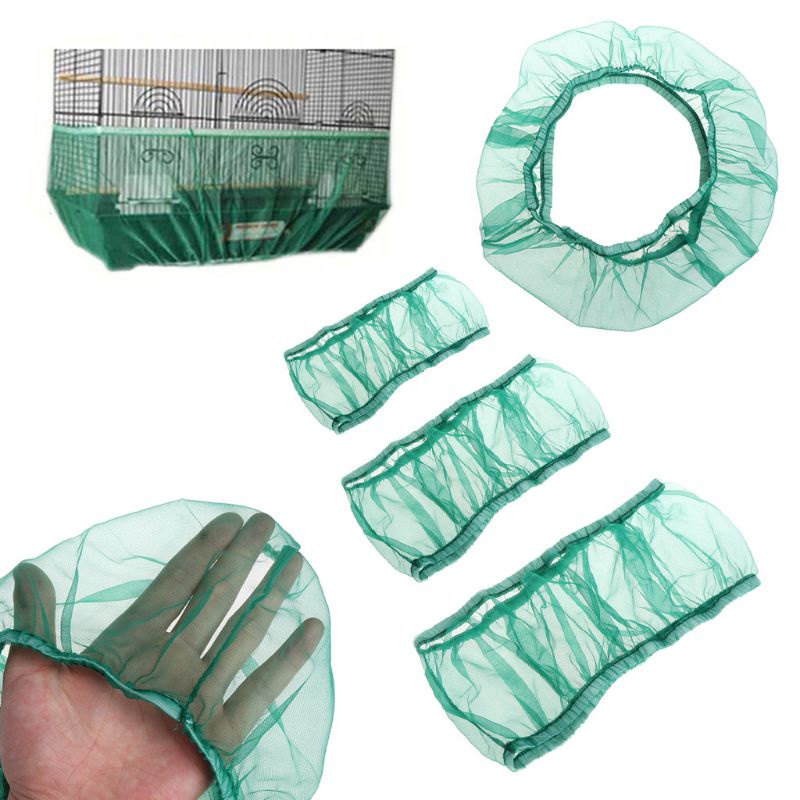 Aoto Lồng Lưới Nylon Thoáng Khí Chống Bụi Bắt Hạt Giống Chim