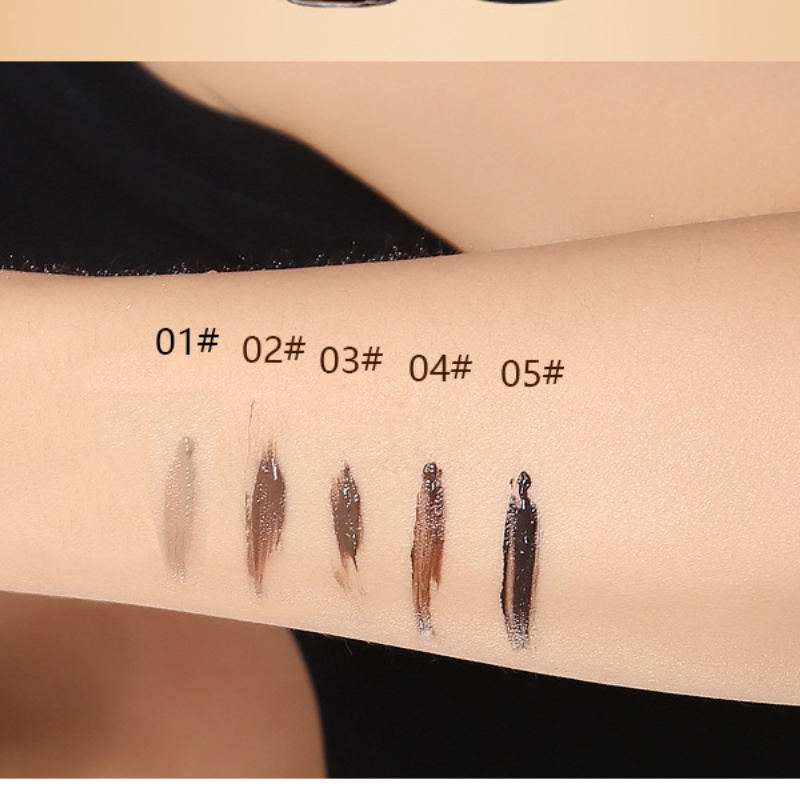 [Hàng mới về] Kem trang điểm lông mày DNM 5 màu tự nhiên lâu trôi chống thấm nước và mồ hôi