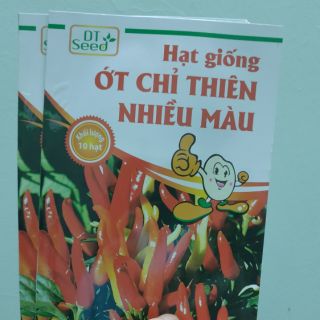 Hạt giống ớt chỉ Thiên 20k- Rau củ quả trồng tại vườn, sân thượng, nông trang, ban công