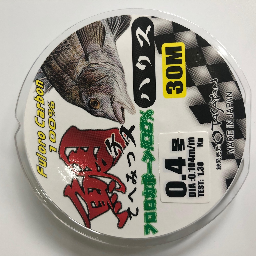 Dây thẻo Tasayan x 30m Fluorocarbon 100%