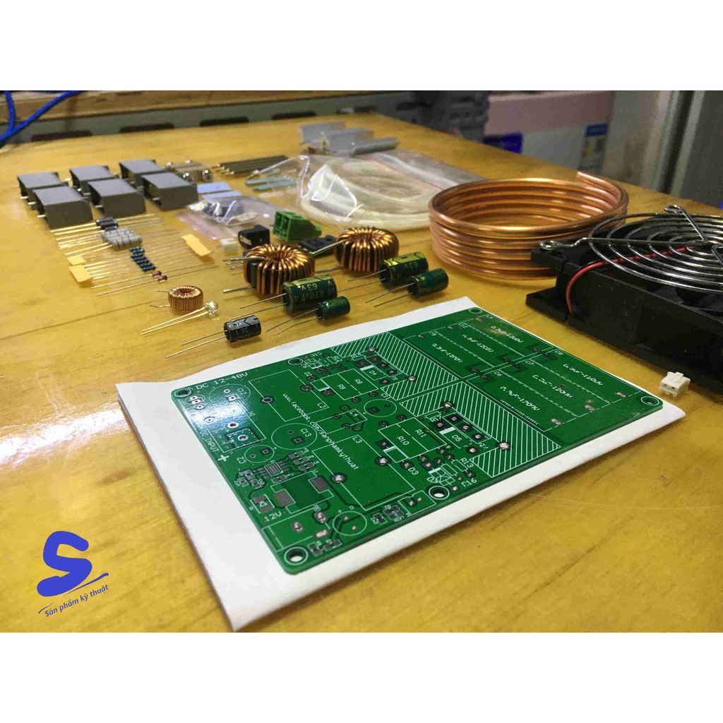 Bộ linh kiện máy nung cao tần 1000w