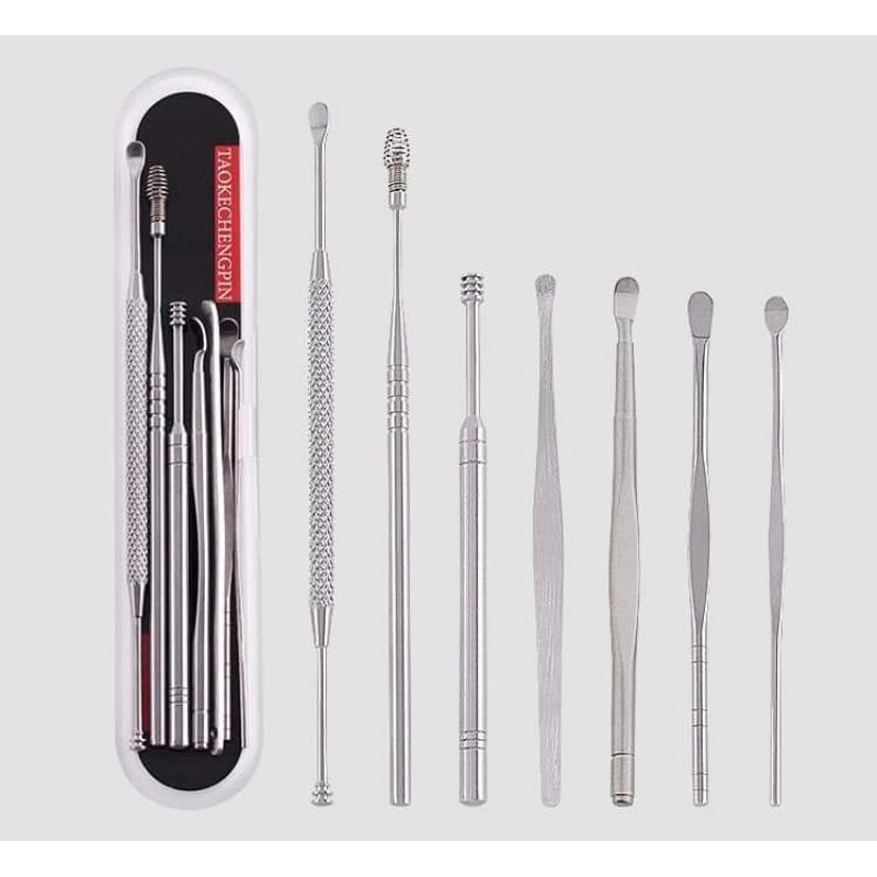 Bộ dụng cụ ráy tai 7 món,,,