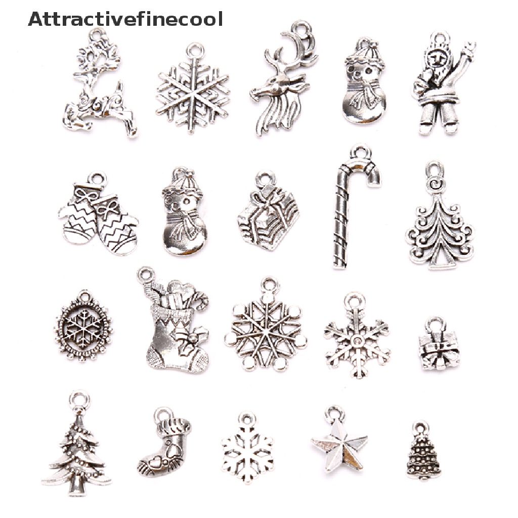 Set 19 mặt dây chuyền bằng bạc tây tạng nhiều kiểu dáng độc đáo