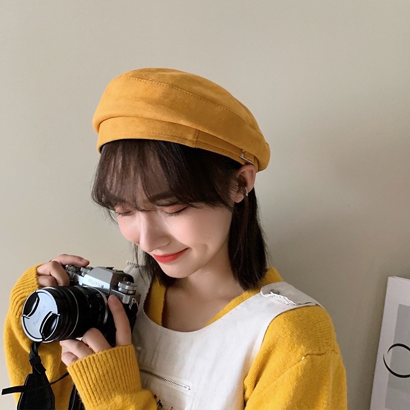 Nón Nồi Trơn Phong Cách Hàn Quốc