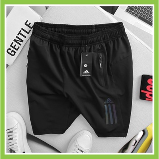 Quần short das logo màu thun thể thao nam