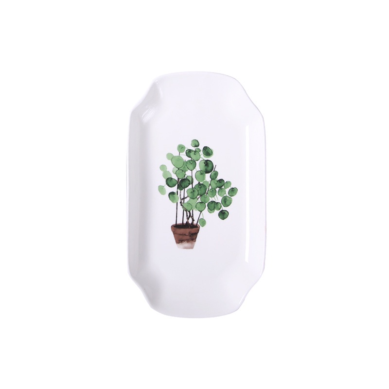 Bộ chén dĩa bát đĩa hình cây xanh cao cấp