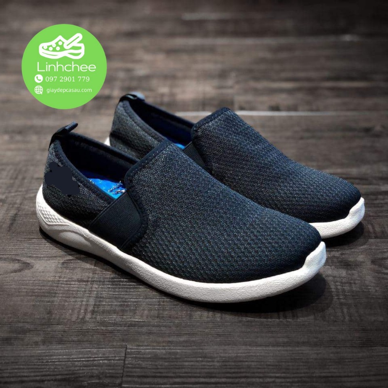 Giày Cross Nam Literider Mesh Slipon Mẫu mới êm chân, Màu Xanh Navy
