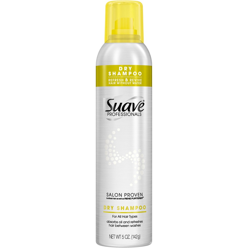 Dầu gội khô giúp phục hồi tóc Suave Professionals Refresh &amp; Revive Dry Shampoo 121g (Mỹ)